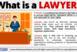 Lawyer Definition in Law